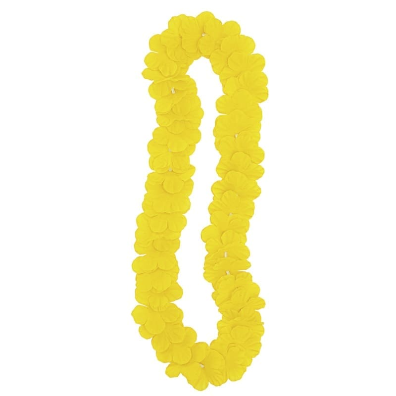 Luau Flower Lei Yellow