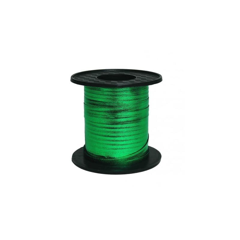 Curling Ribbon Metallic Green 457m