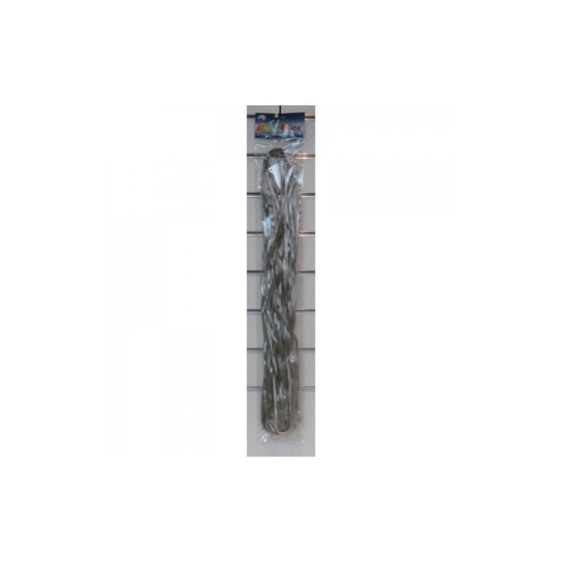 Curling Ribbon & Disc Silver Pk25