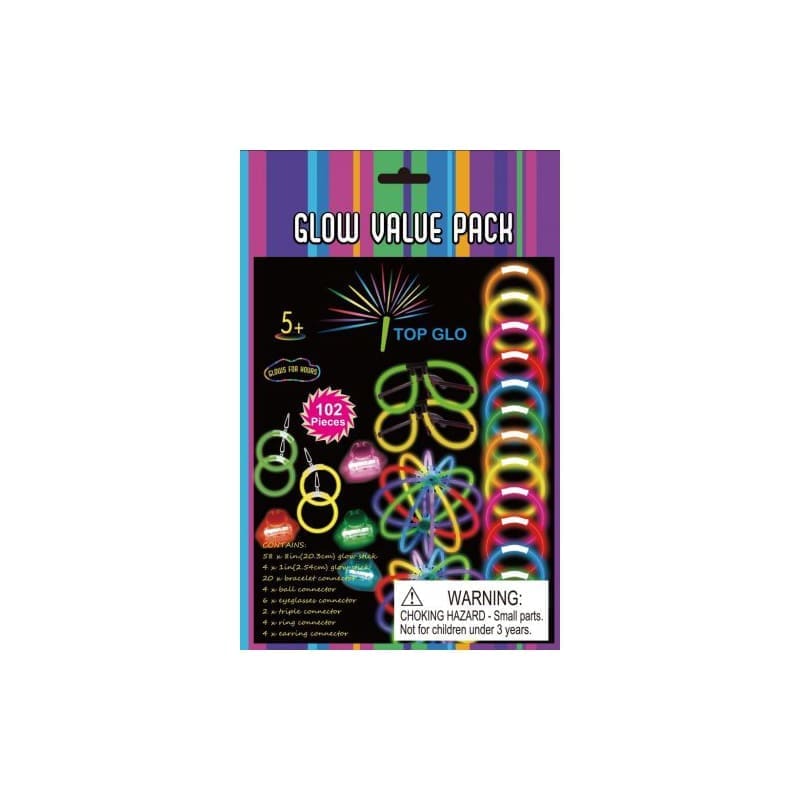 Glow Party Value Pack 102pieces