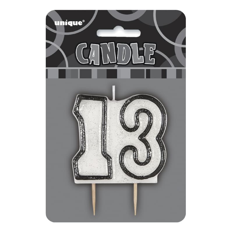 Candle 13th Glitz Black DNR