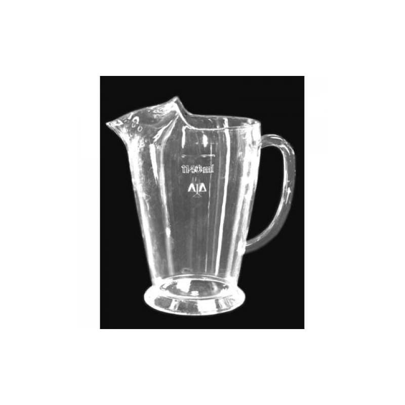 Jug Beer Plastic 1.14L Clear
