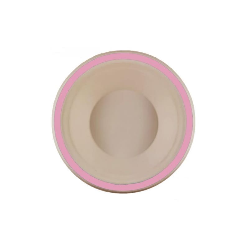 Bowls Sugar Cane 160mm Light Pink Pk10