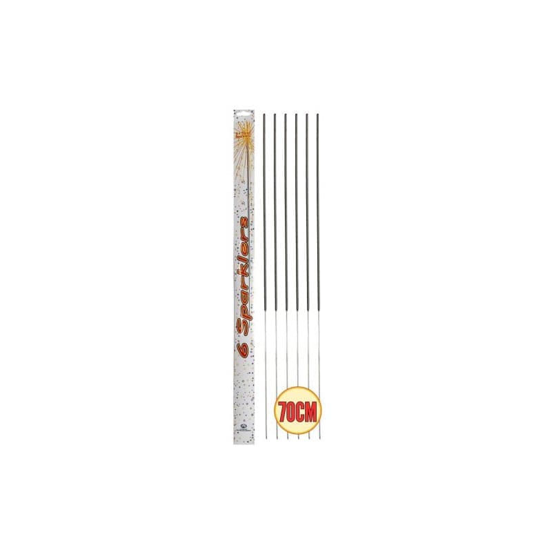 Sparklers 70cm Pk6