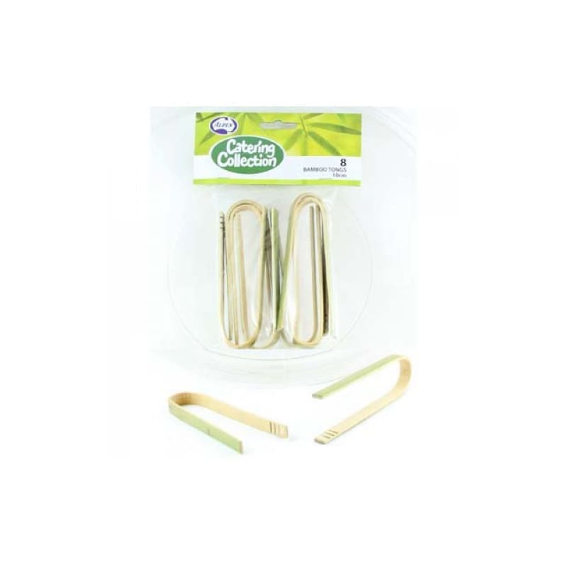 Tongs Mini Bamboo 10cm Pk8