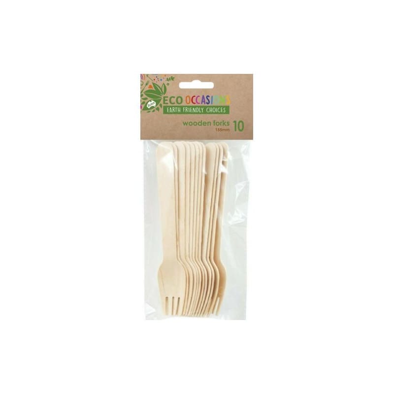 Forks Eco Wooden Pk10