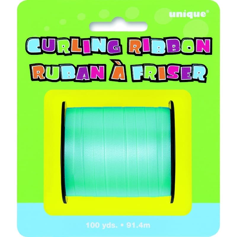 Curling Ribbon Caribbean Teal 91.4 Mtrs