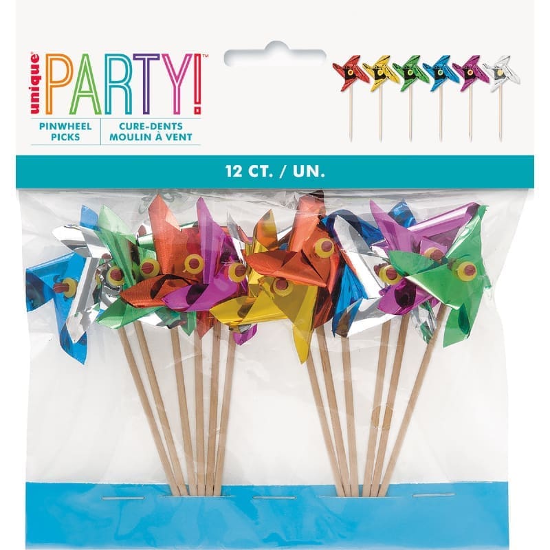 Pinwheel Picks Asstorted Pk12