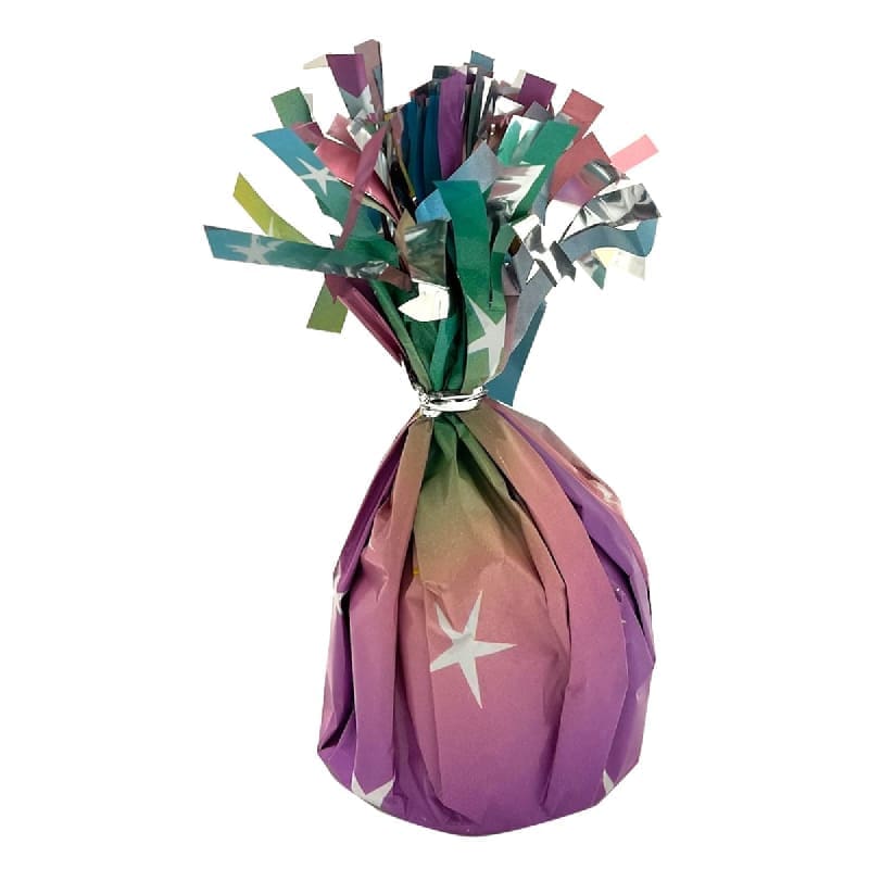 Balloon Weight Stars Pastel Rainbow