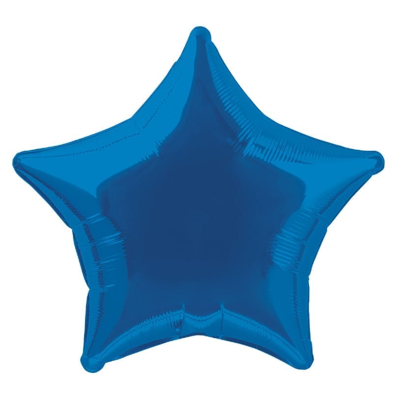 Foil Shape Star Royal Blue 45cm
