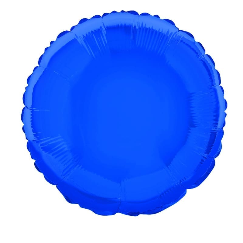 Foil Shape Round Royal Blue 45cm