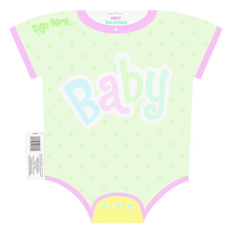 Cutout Baby Shower Polka Dot