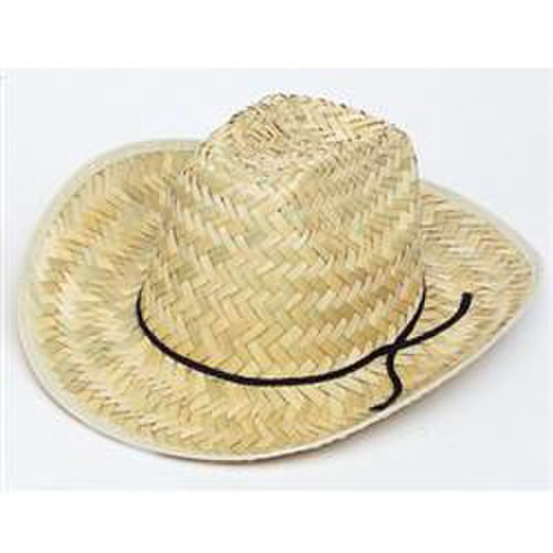 Hat Western Straw Adult