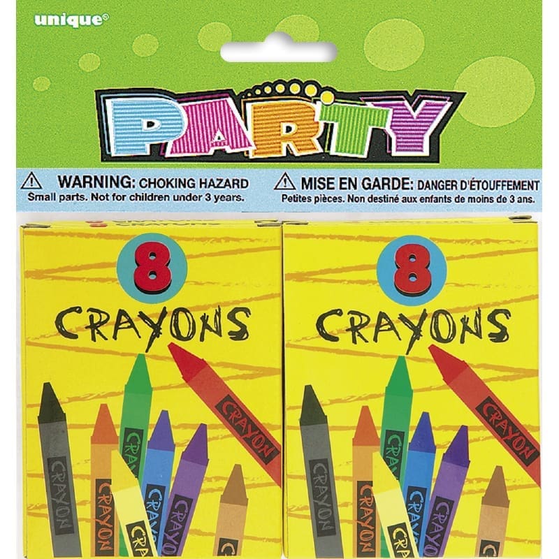 Favors Crayon Boxes Pk4