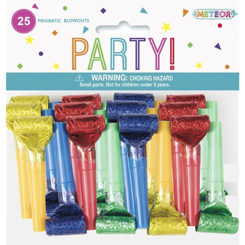 Party Blowouts Prismatic Pk25