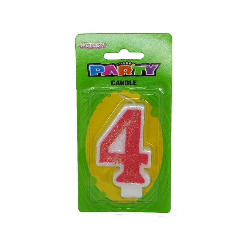 Candle Glitter Pink 4 DNR