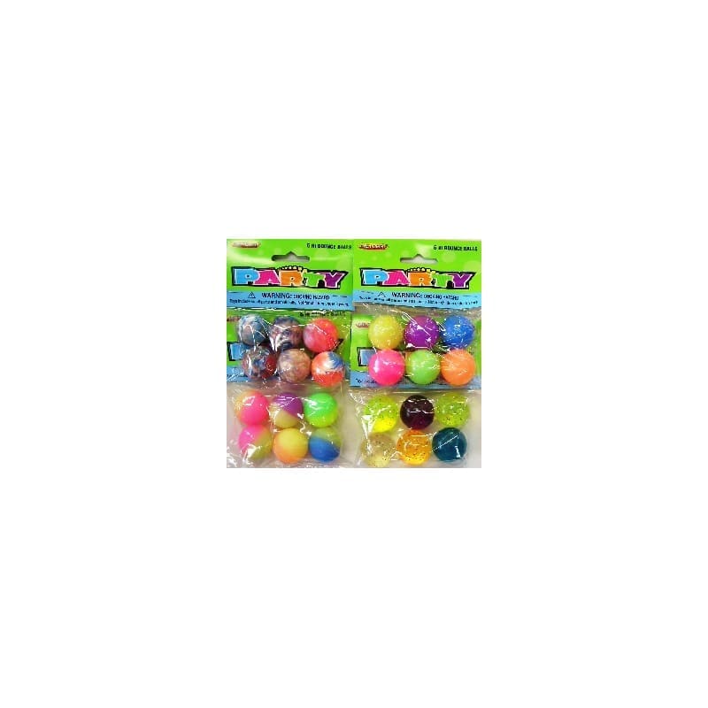 Hi Bouncing Balls Pk6 Asst Designs