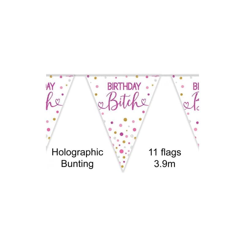 Flag Banner Birthday Bitch 3.9m