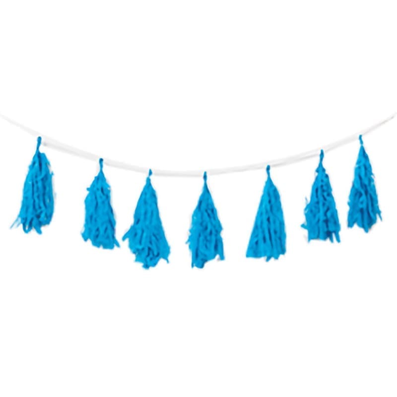 Tassels 30cm True Blue 3m Pk12 DNR