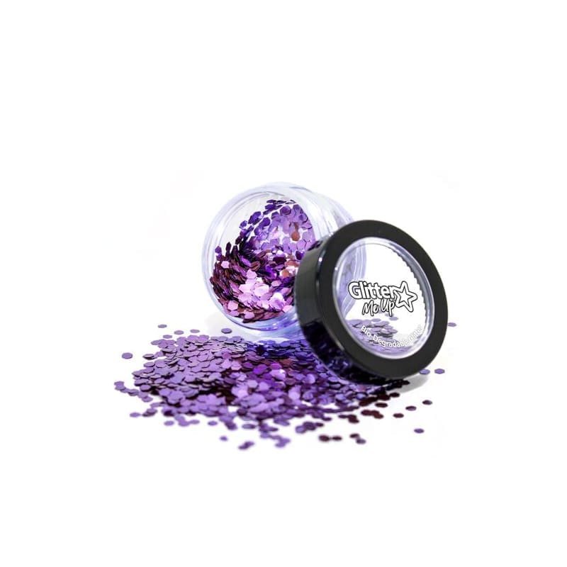 Glitter Chunky Parma Violet