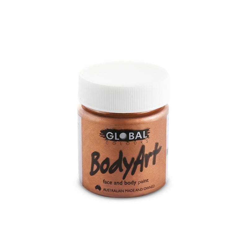 Face Paint 45ml Metallic Copper Global