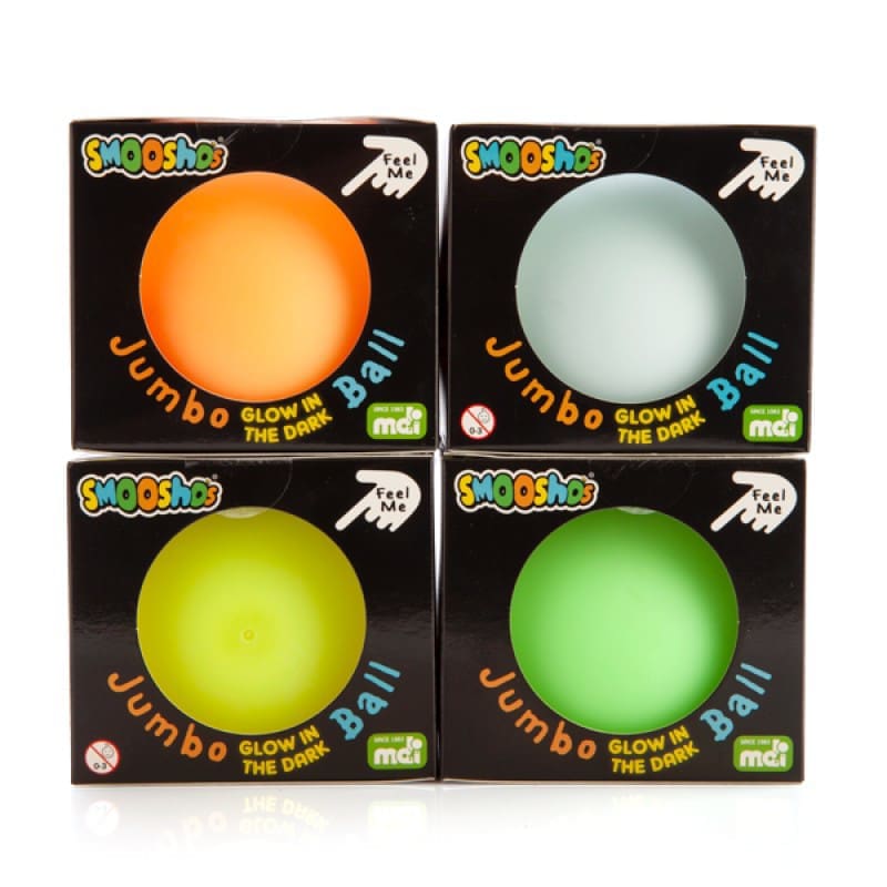 Smooshos Jumbo Glow Ball Assorted
