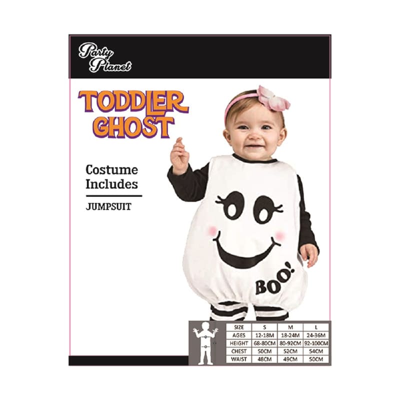 Costume Child Toddler Ghost Asst