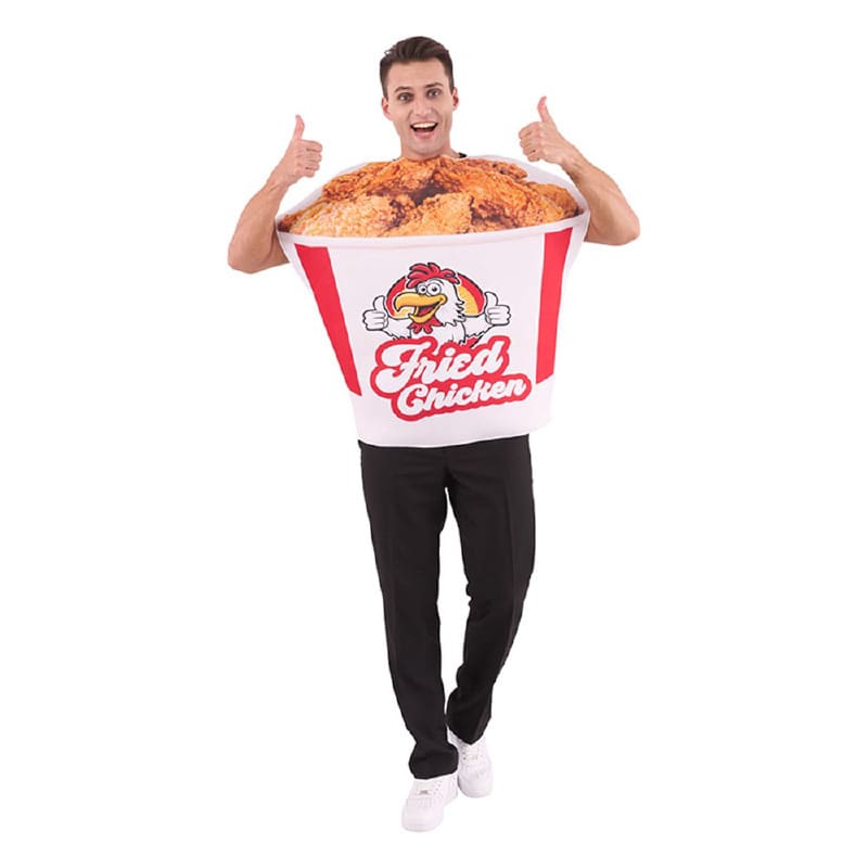 Costume Adult Fried Chicken Bucket