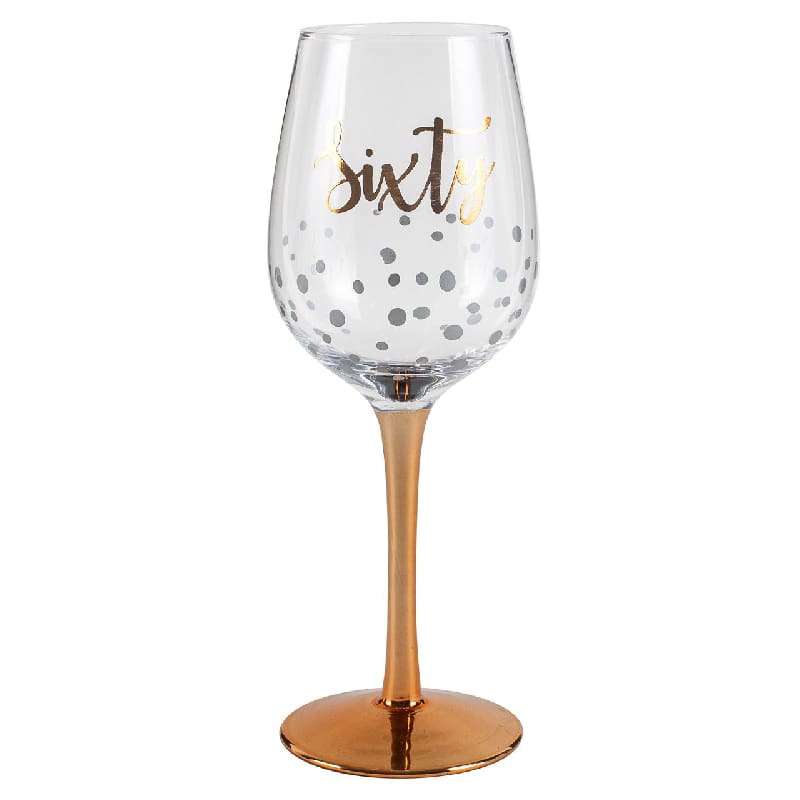 Wine Glass 60 Sixty Rose Gold