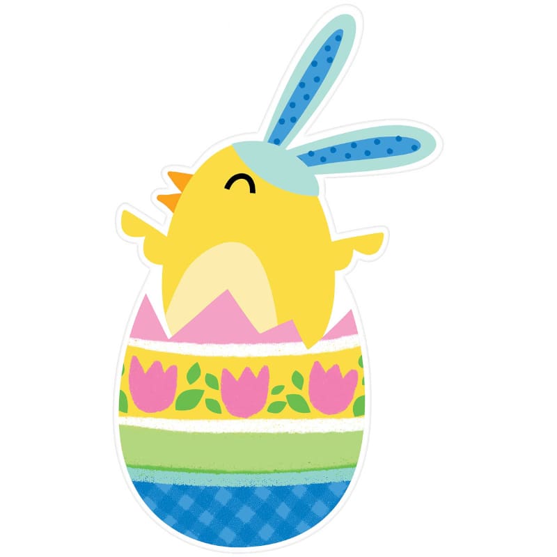 Easter Cutout Bunny in Egg