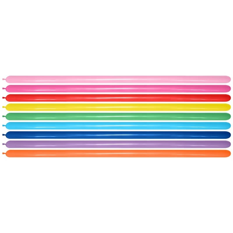 Balloon Twisty 260S Assorted Pk100
