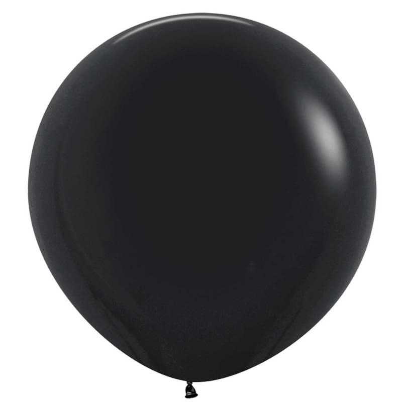 Balloons 60cm Matte Black