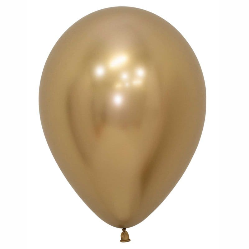 Balloons 30cm Reflex Gold Pk50