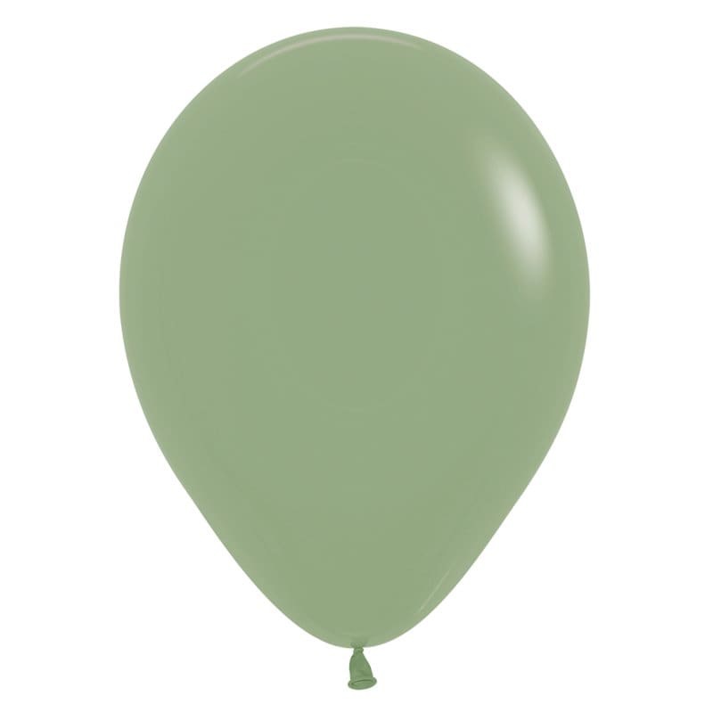 Balloons 30cm Matte Eucalyptus Pk100