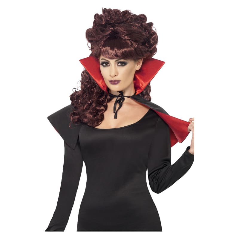 Cape Adult Mini Vamp with High Collar