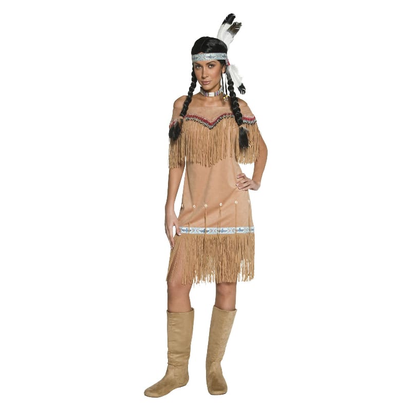Costume Adult Indian Lady Tassels M