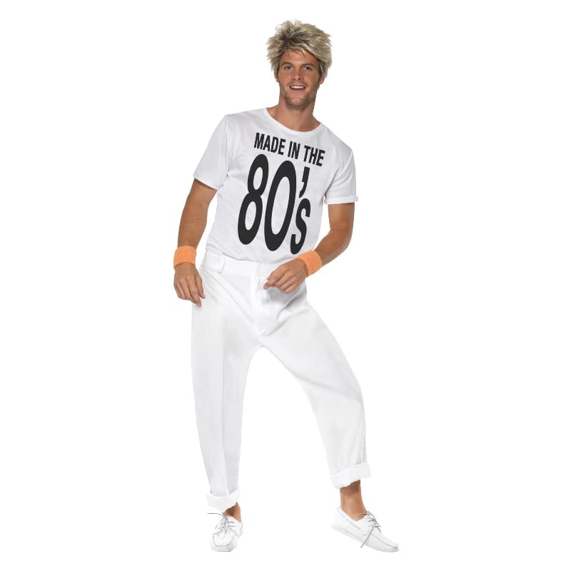 Costume Adult Made In The 80's L