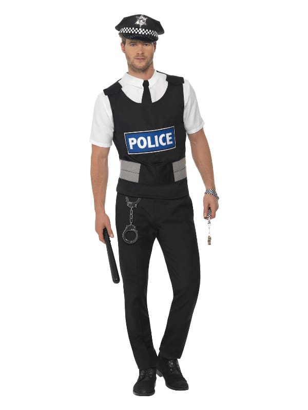 Male Police and Prisoner Costumes