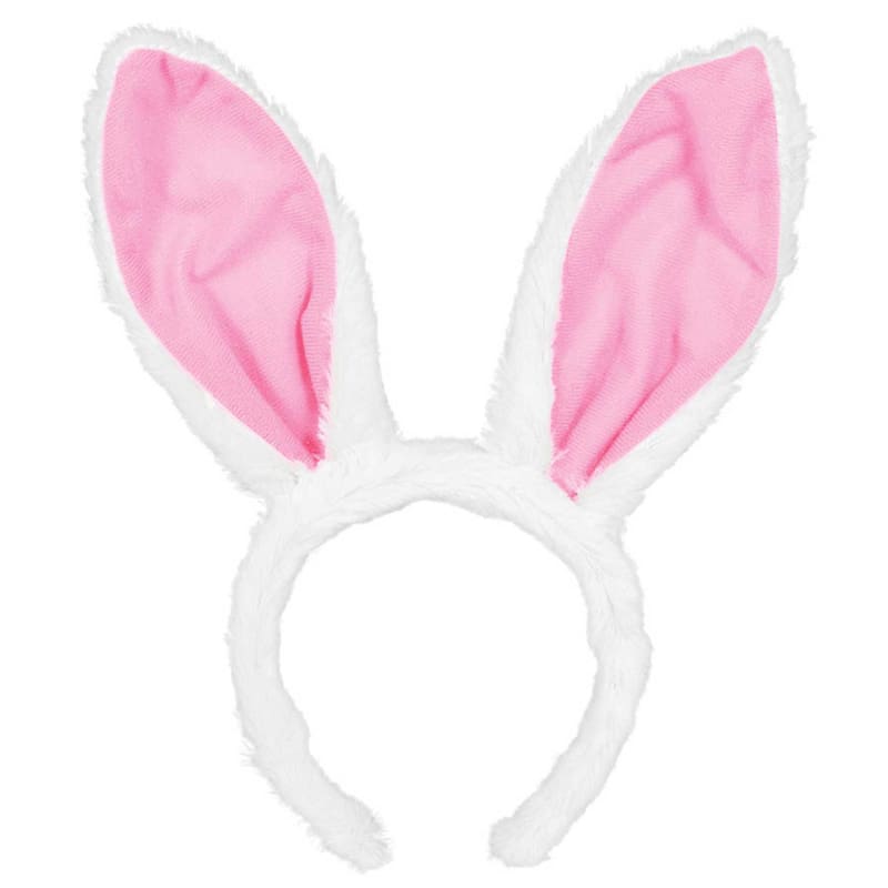 Easter Bunny Ears Pink and White