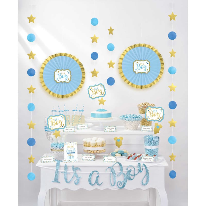 Decorating Kit Baby Shower Blue DNR