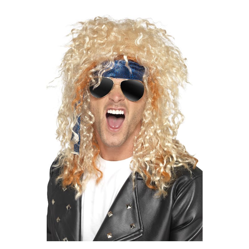Wig Heavy Metal Rocker Kit Blonde NLA