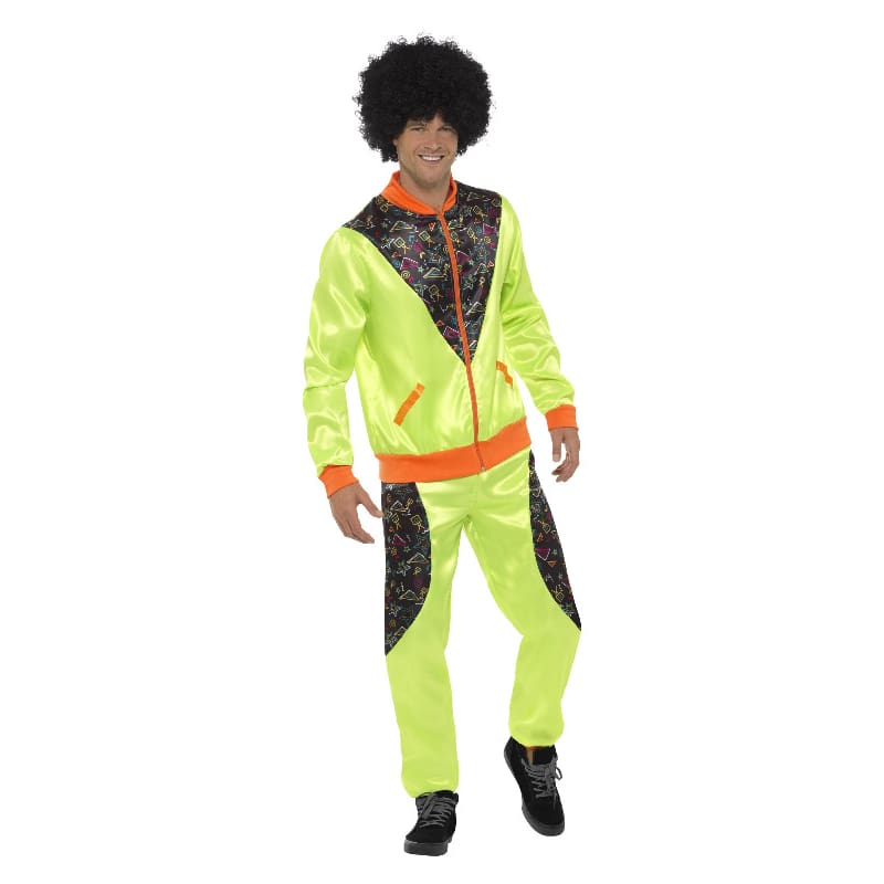 Costume Adult Shell Suit Male Green M