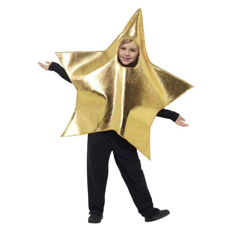 Costume Child Shining Star Gold