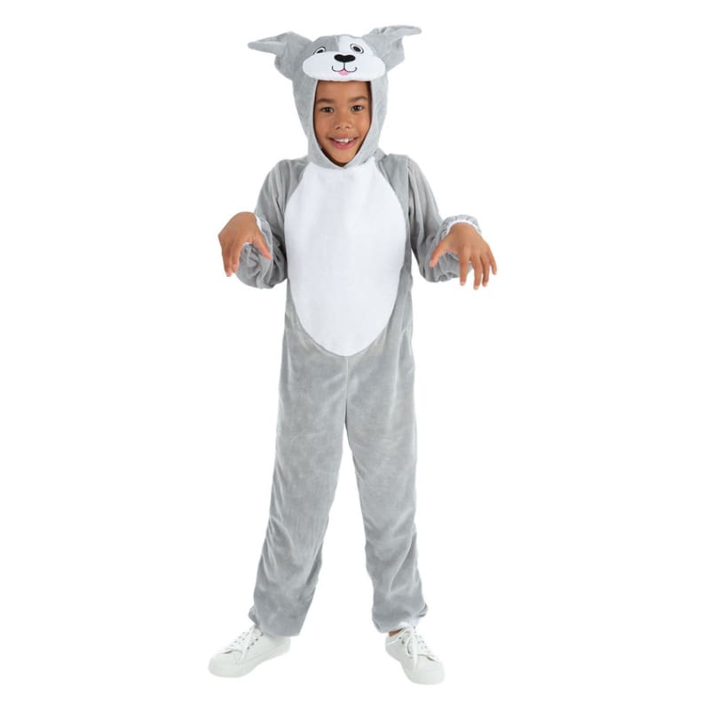 Costume Child Dog Grey M