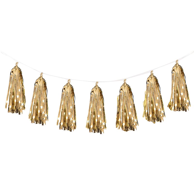 Tassels 30cm Gold 3m Pk12