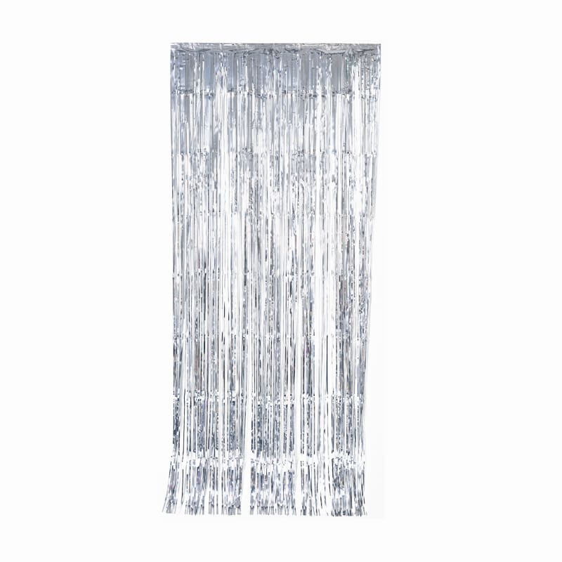 Foil Curtain Silver 90cm x 200cm