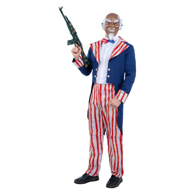 Costume Adult Uncle Sam Horror M