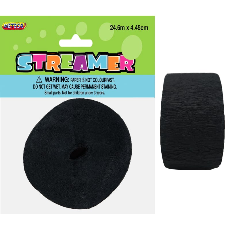 81ft Streamer Black