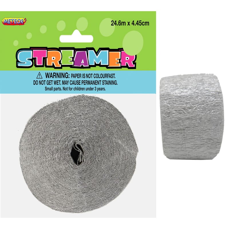 81ft Streamer Silver