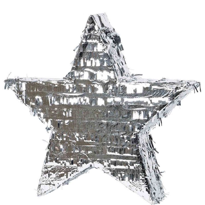 Pinata Star Silver Foil